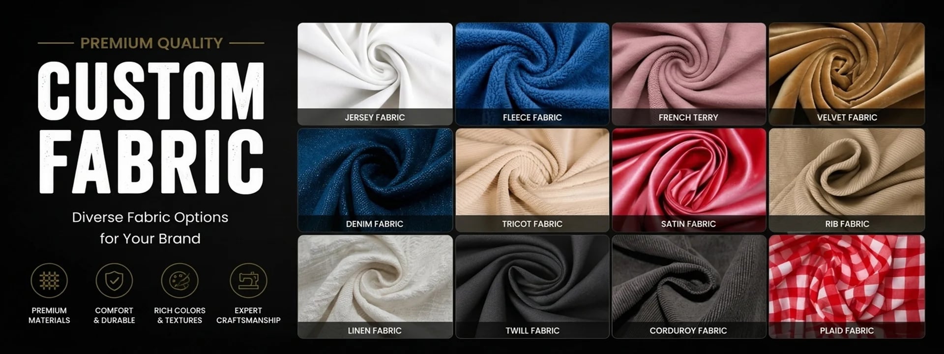 Premium Custom Fabric